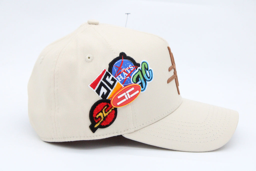 Gorra JC Hats "Double Beige"