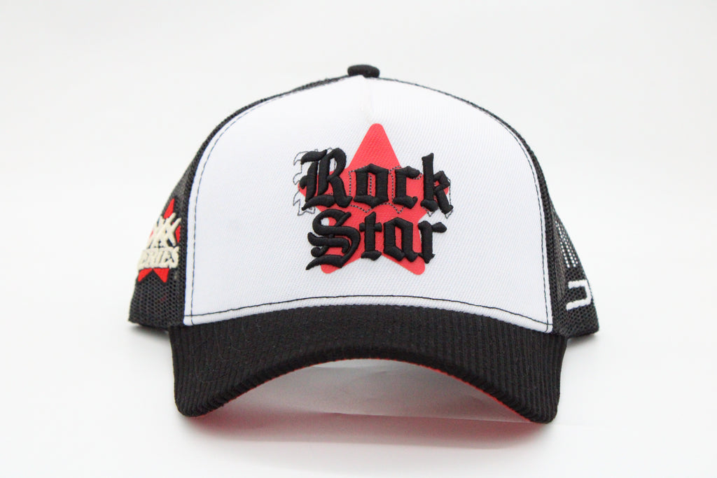 Gorra JC Hats "Rockstar Black & White"