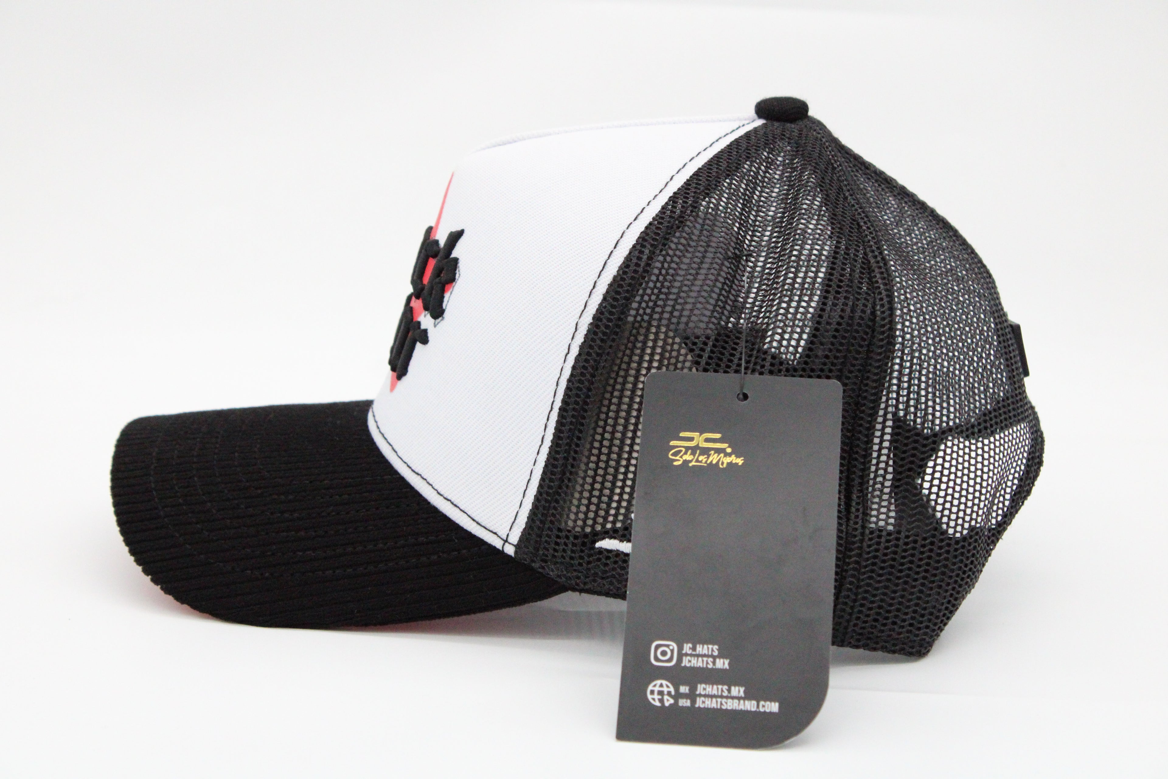 Gorra JC Hats "Rockstar Black & White"
