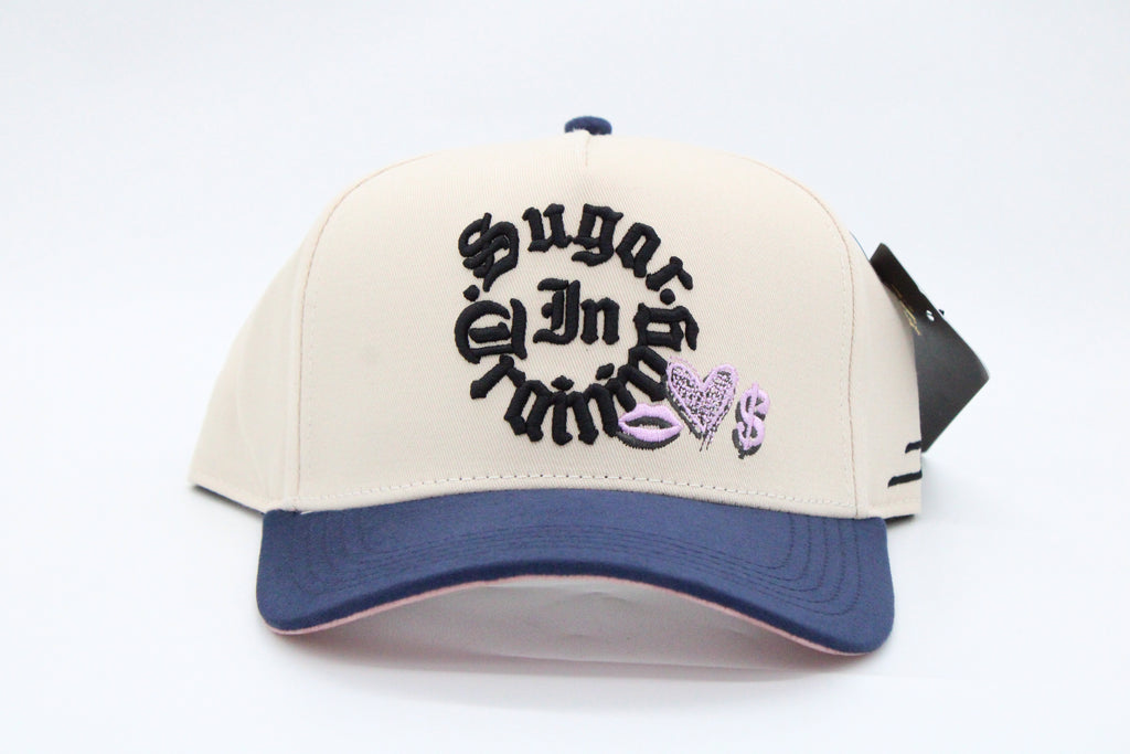 Gorra JC Hats "Sugar in Training Beige/Blue"
