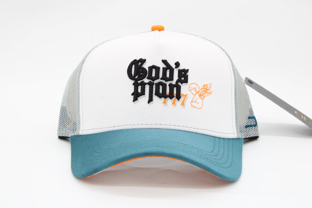 Gorra JC Hats "Gods Plan White"