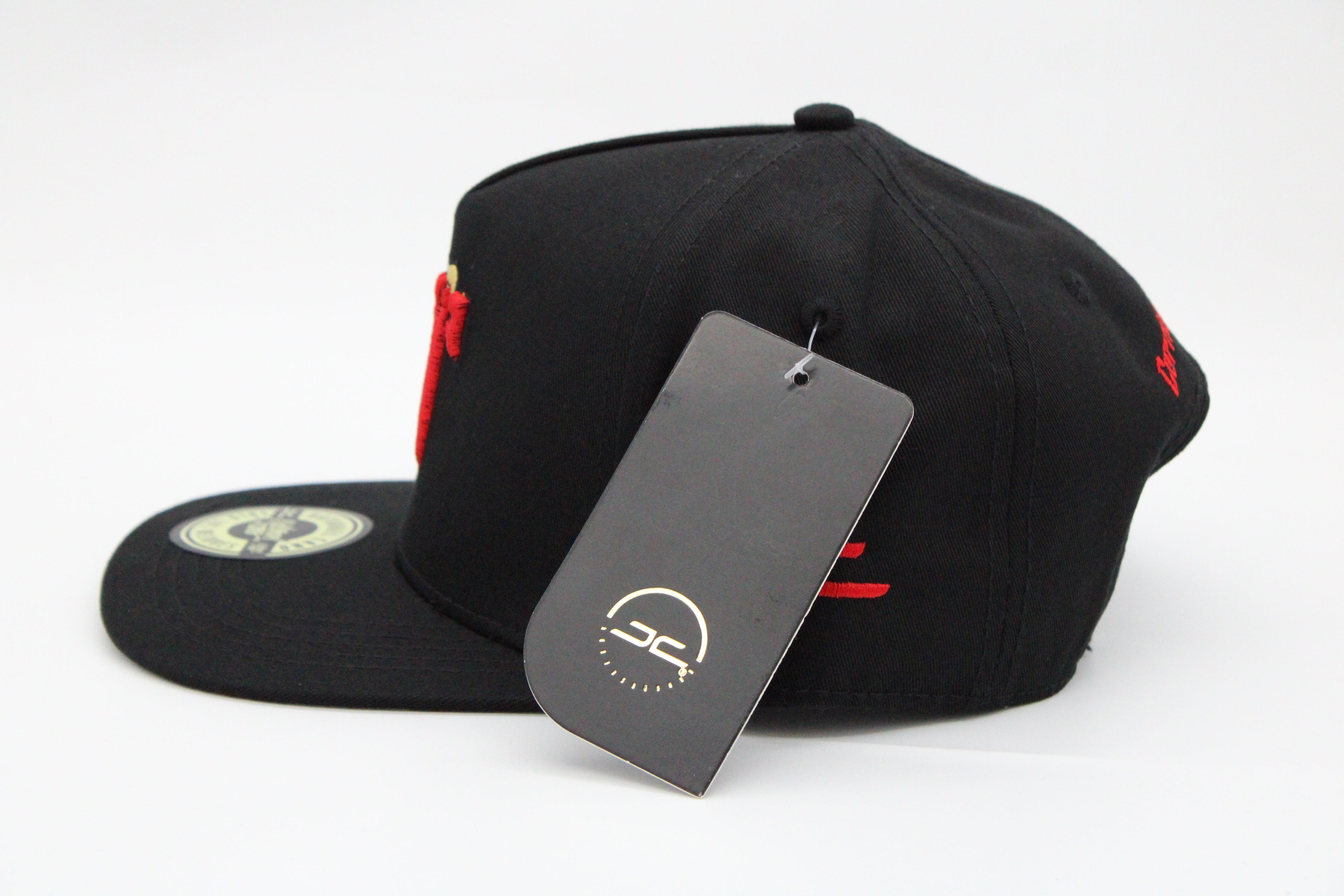 Gorra JC Hats "CT Black Plana"