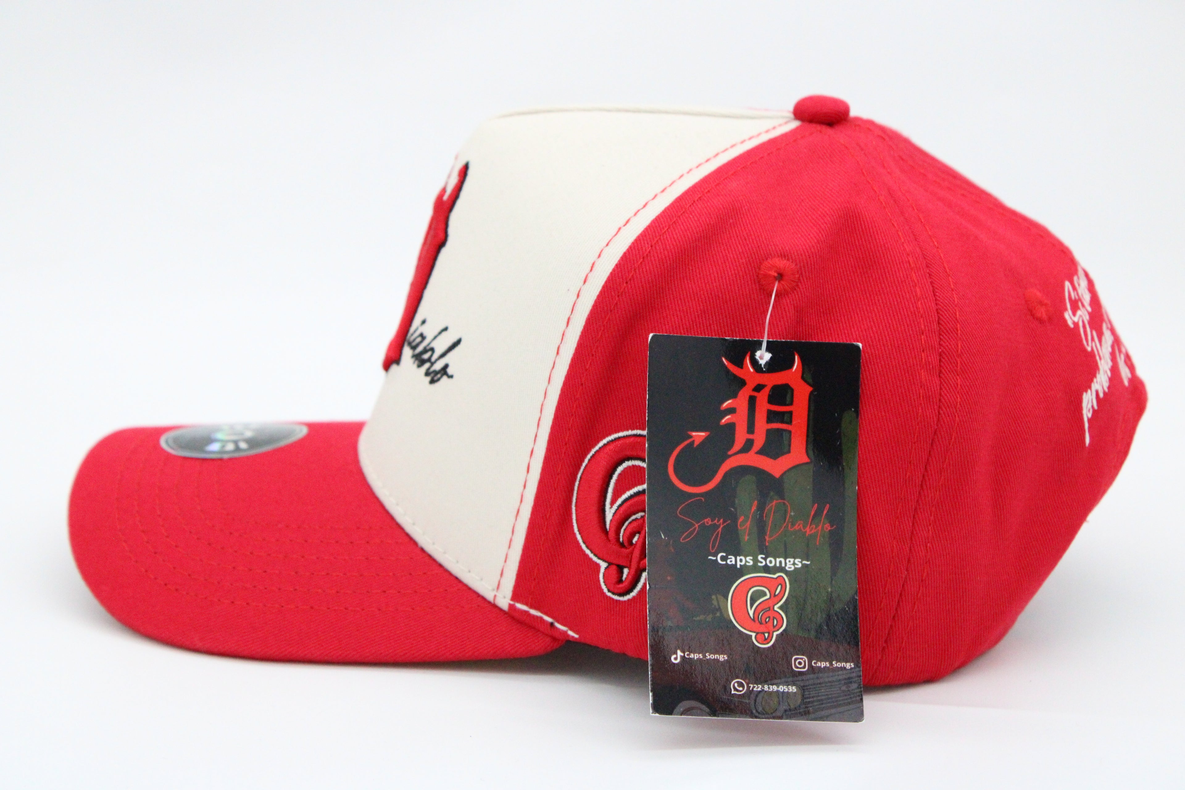 Gorra Caps Songs "Soy el Diablo"