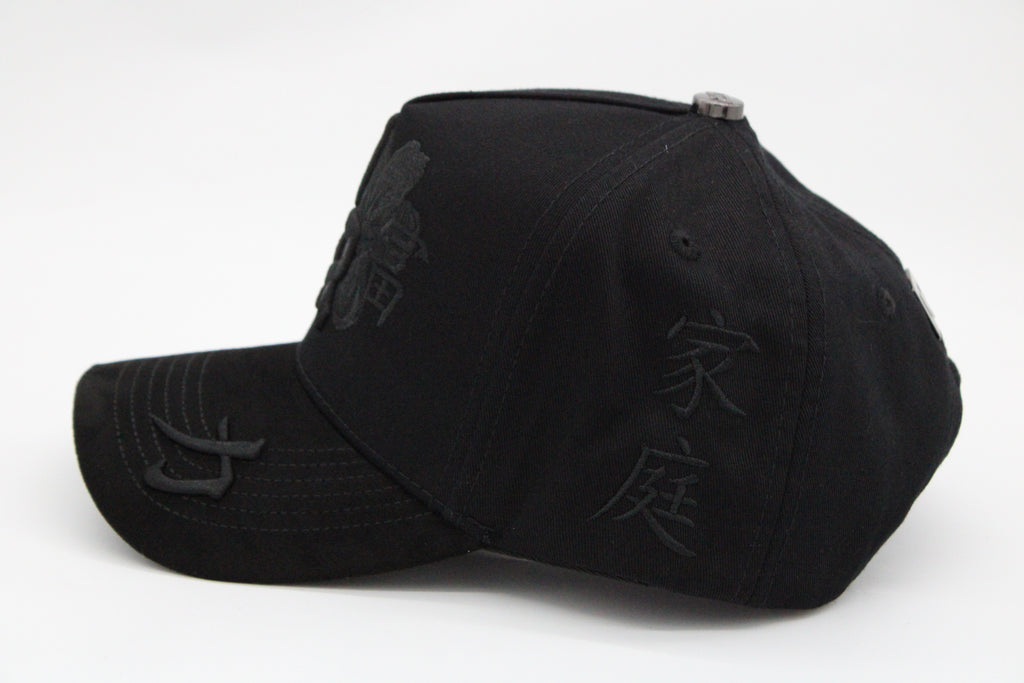 Gorra Dreamer Hats "Kanji Full Black"