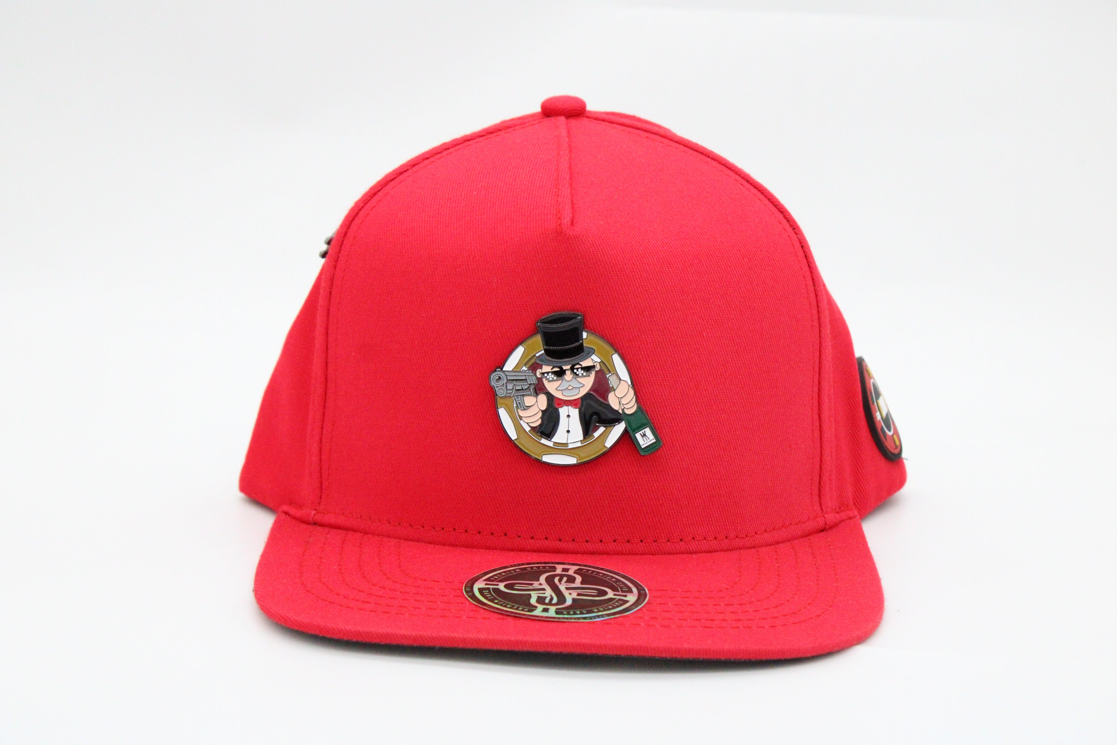 Gorra Mr. Kash "Pay Me Monopoly Roja"