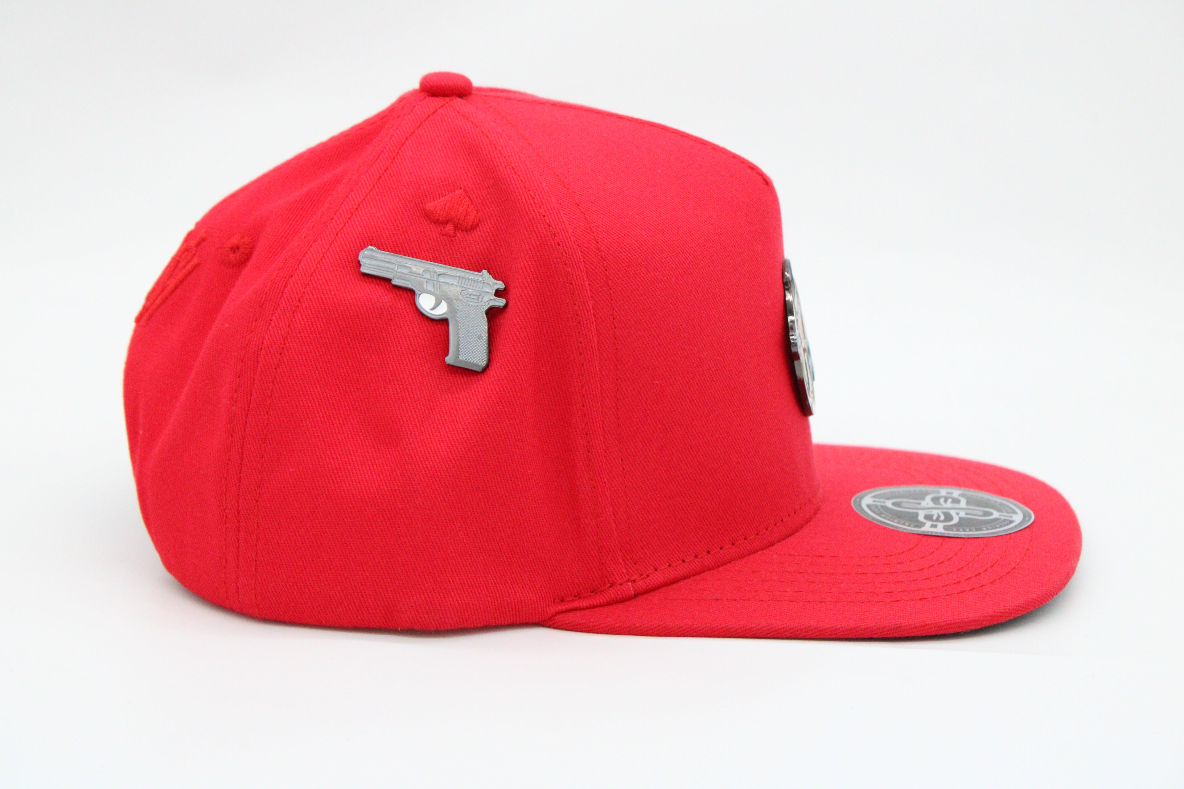 Gorra Mr. Kash "Pay Me Monopoly Roja"