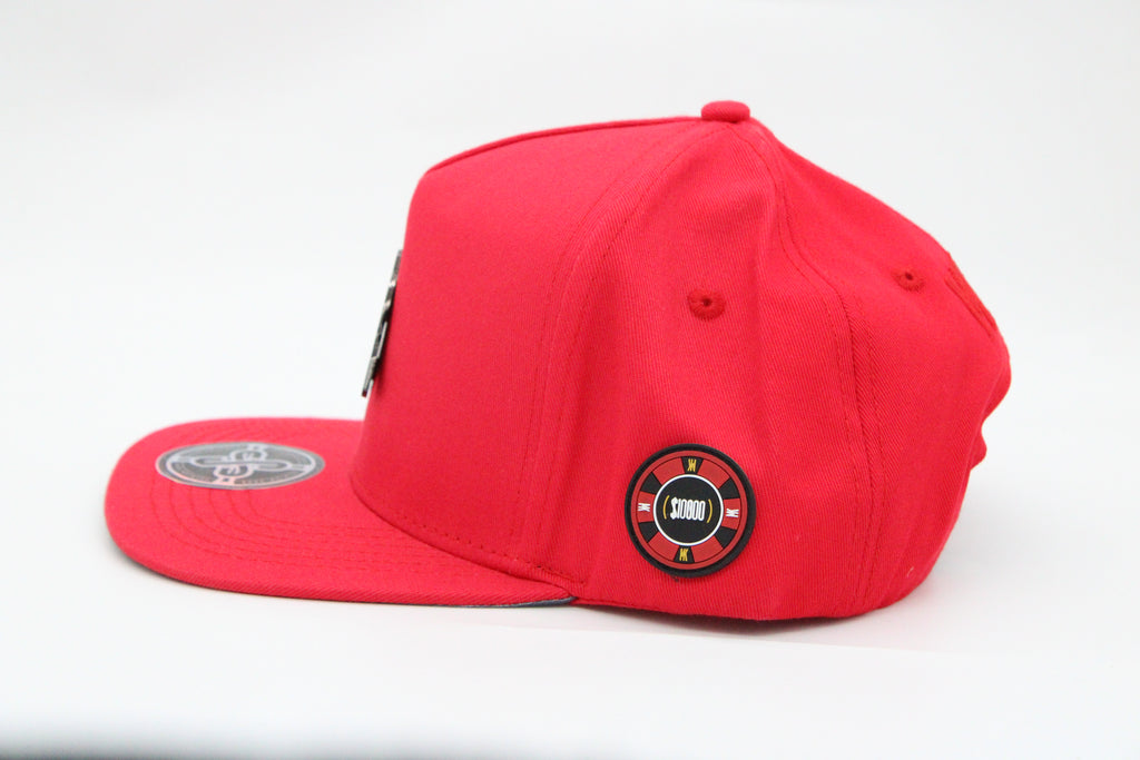 Gorra Mr. Kash "Pay Me Monopoly Roja"