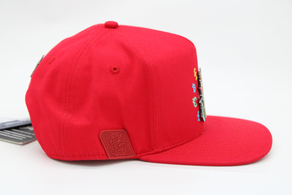 Gorra Cash Only "Teddy Roja"