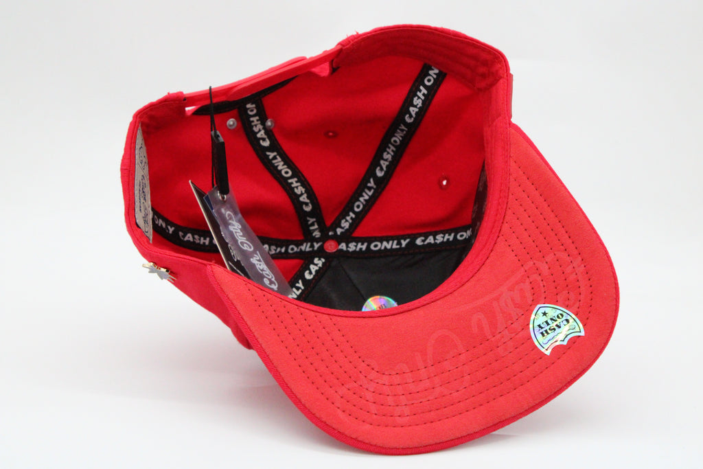 Gorra Cash Only "Teddy Roja"