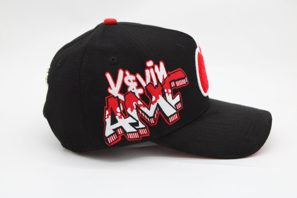 Gorra JC Hats "Freson Black x Kevin AMF"