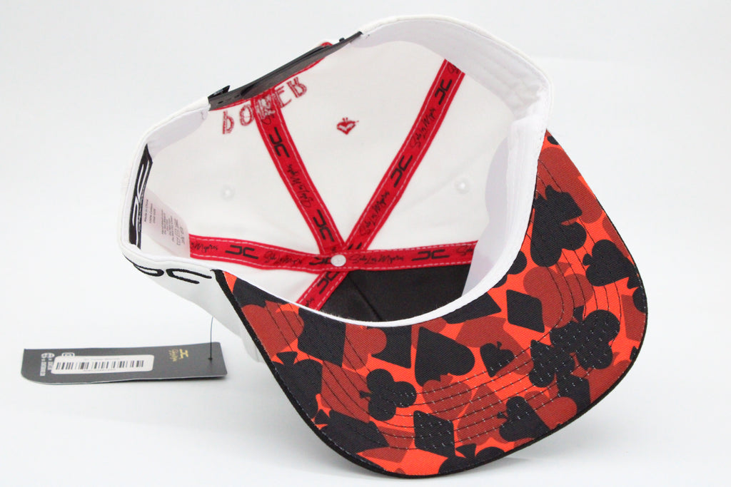 Gorra JC Hats "Poker White II"