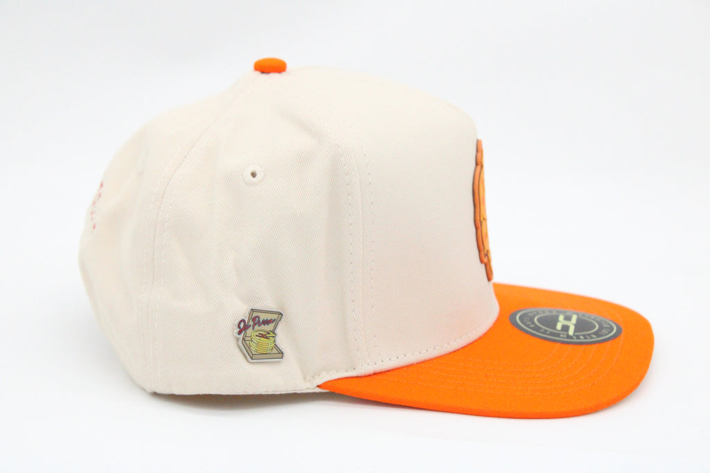 Gorra JC Hats "Pizza Beige/Naranja"