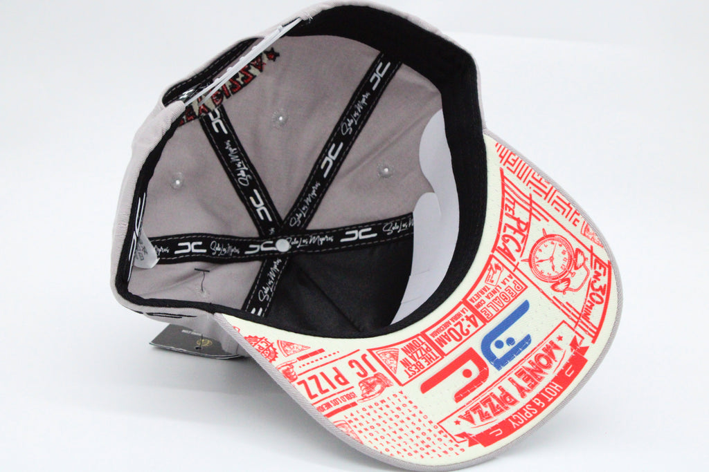 Gorra JC Hats "Pizza Gris"