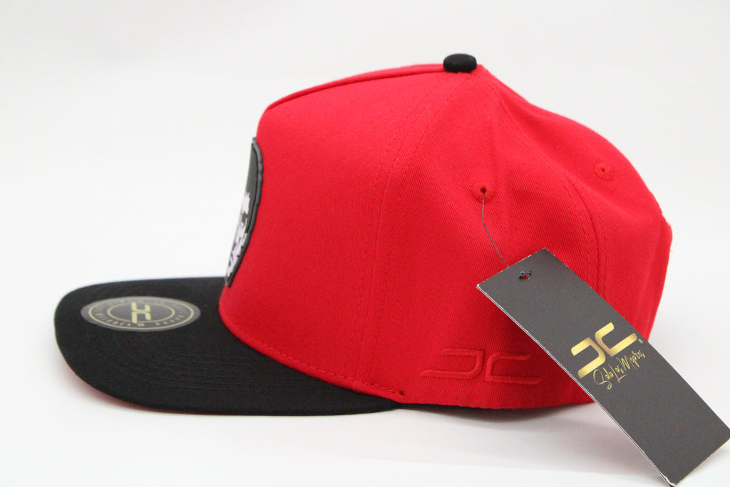 Gorra JC Hats "Scarface Roja/Negra"