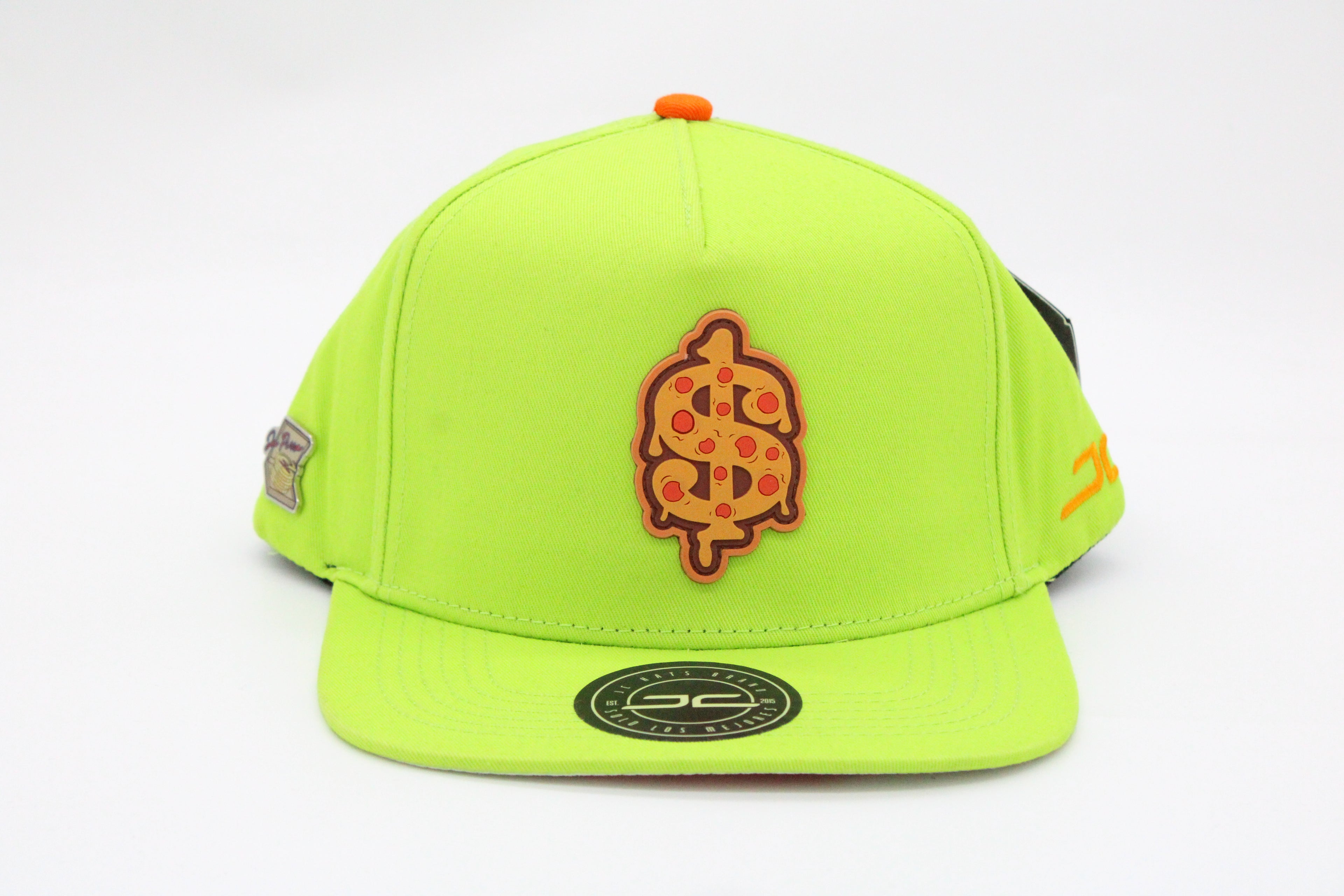 Gorra JC Hats "Pizza Amarillo Fluorescente"