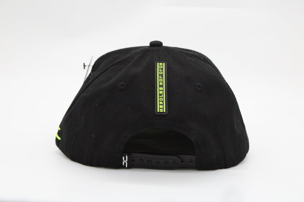 Gorra JC Hats "Classic Negro/Neon"