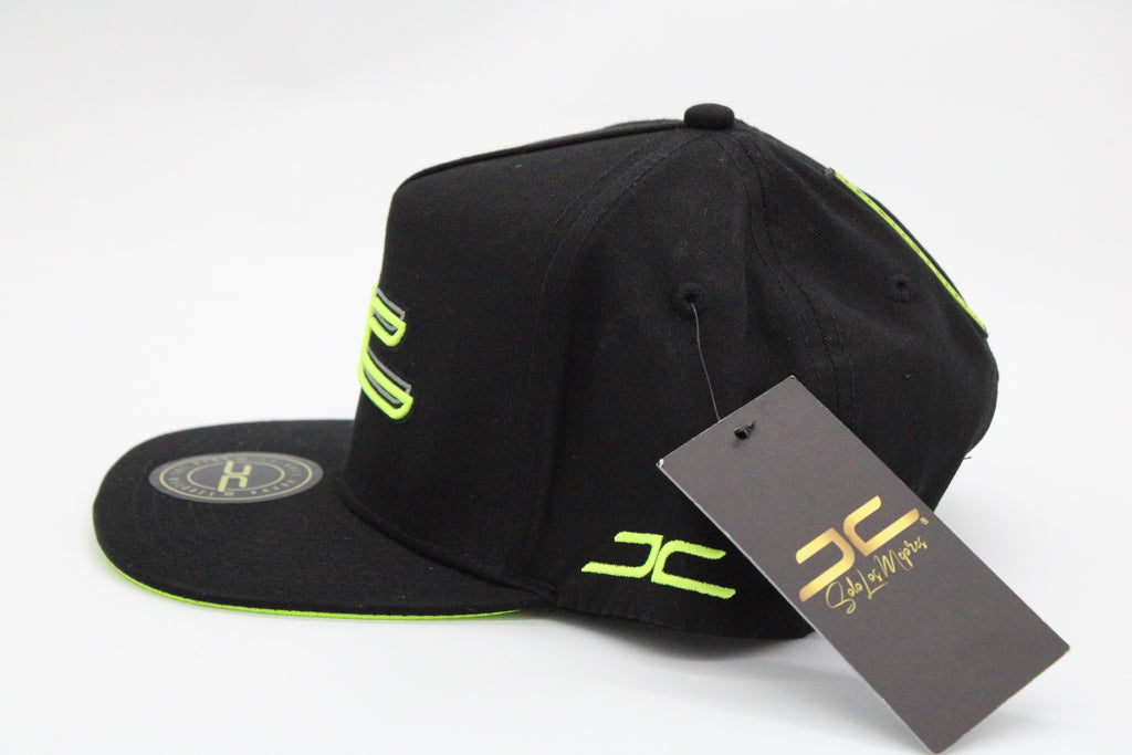 Gorra JC Hats "Classic Negro/Neon"
