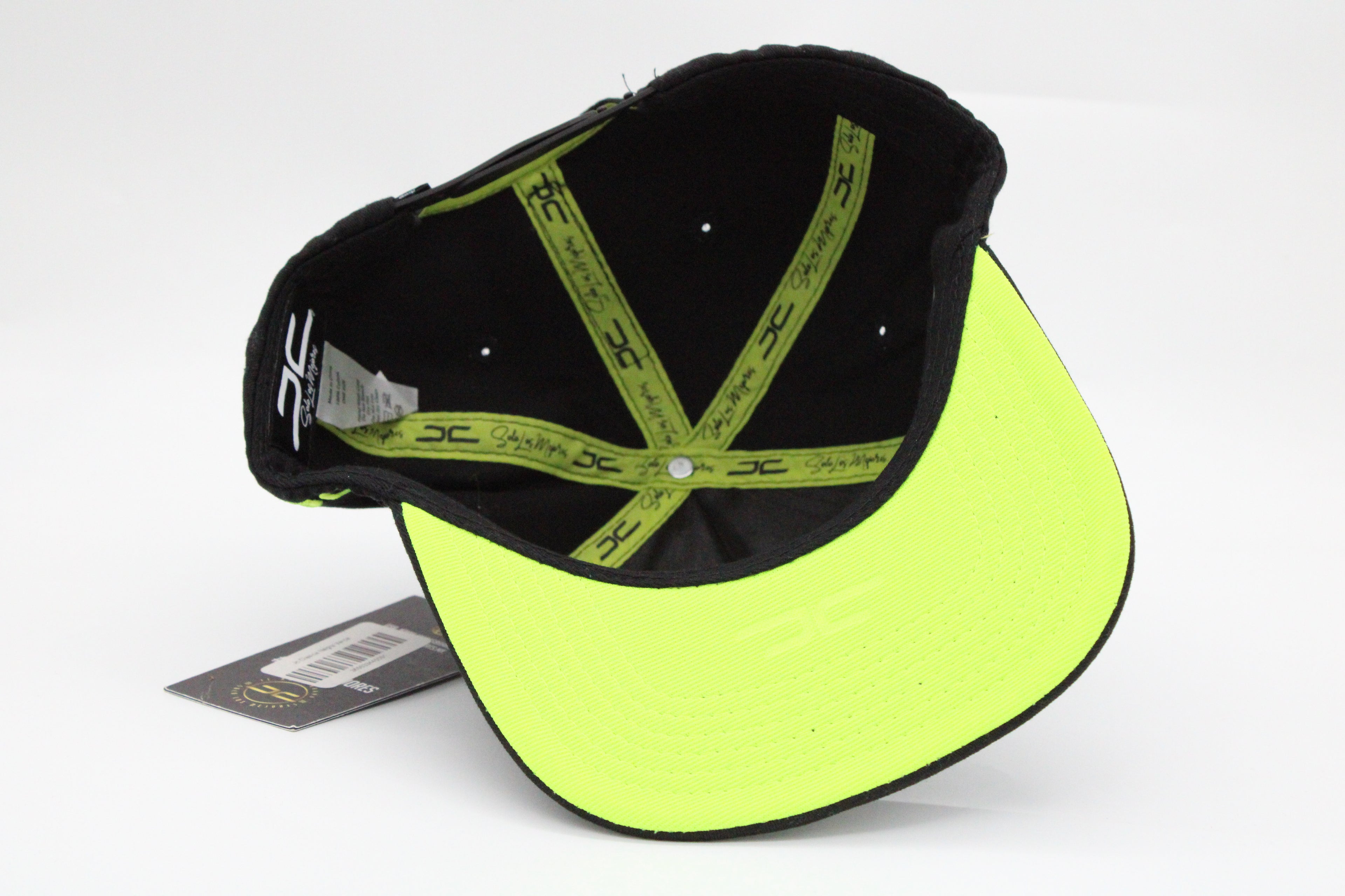 Gorra JC Hats "Classic Negro/Neon"