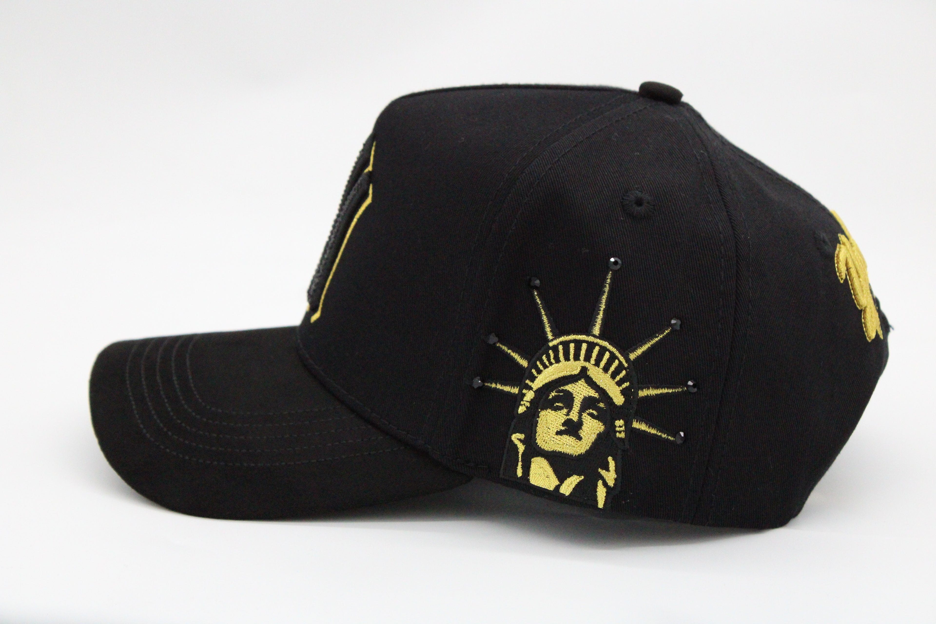 Gorra Kevin Hats "NY Crystal Gold"