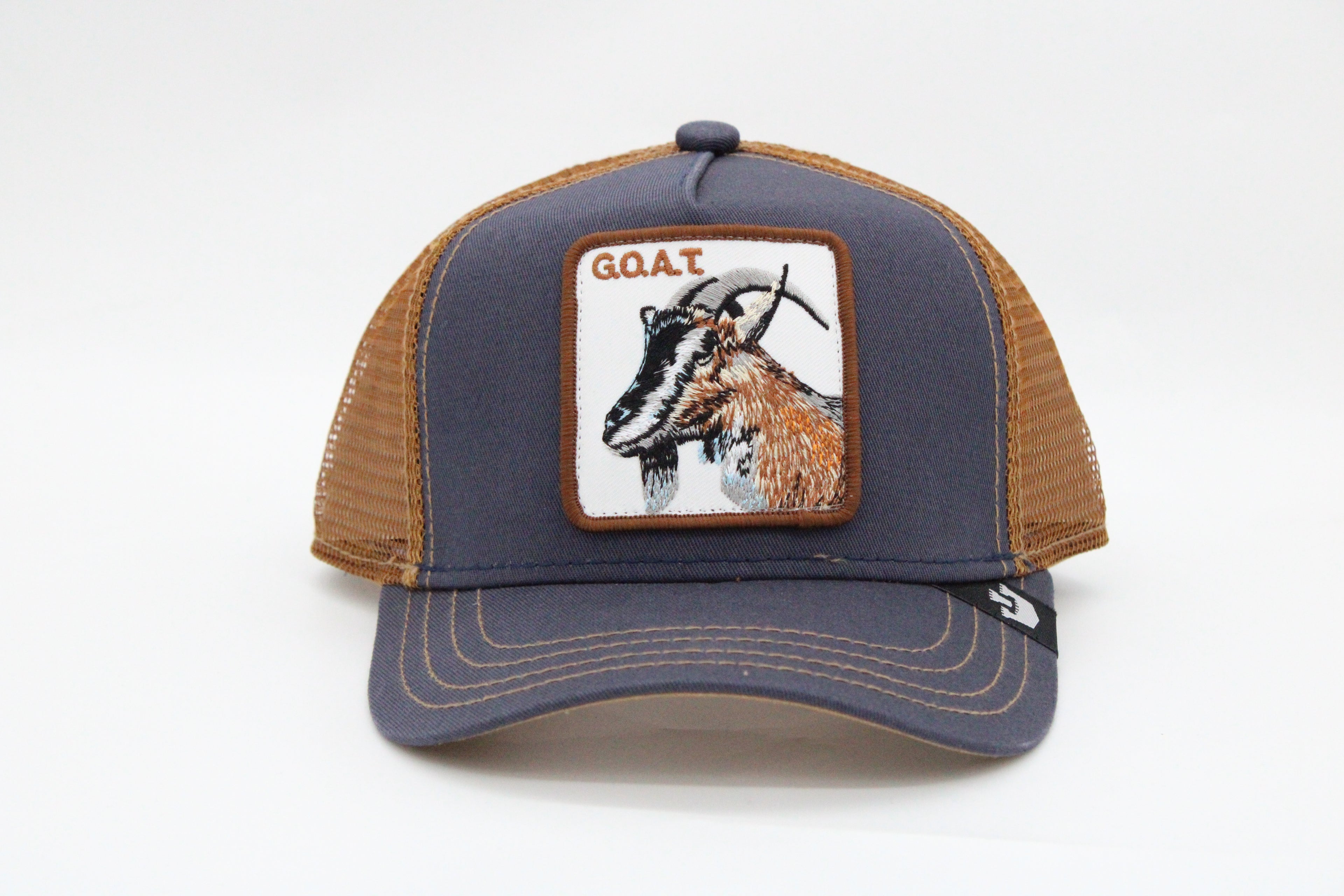 Gorra Goorin Bros "G.O.A.T. Azul/Café"