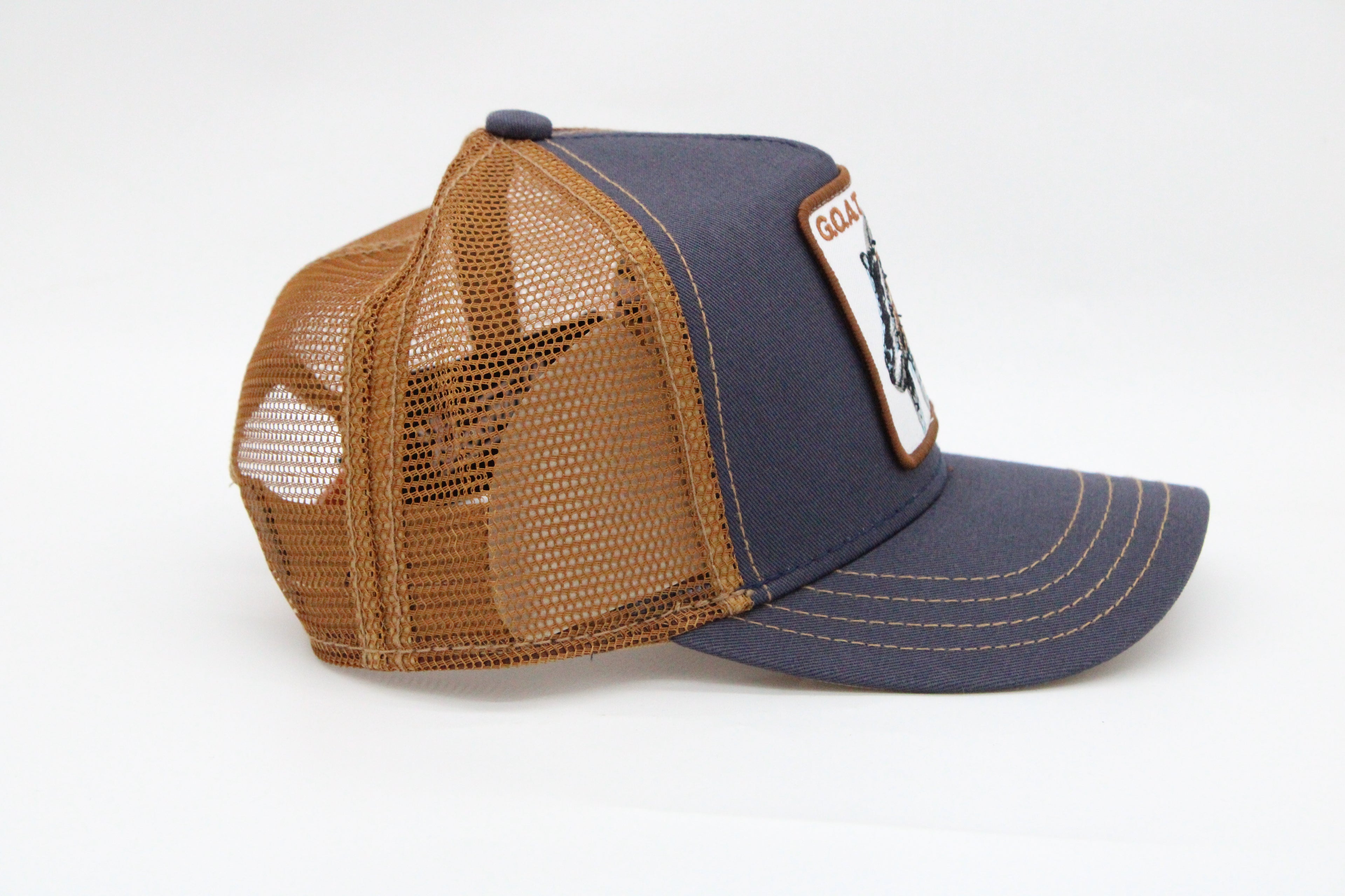 Gorra Goorin Bros "G.O.A.T. Azul/Café"