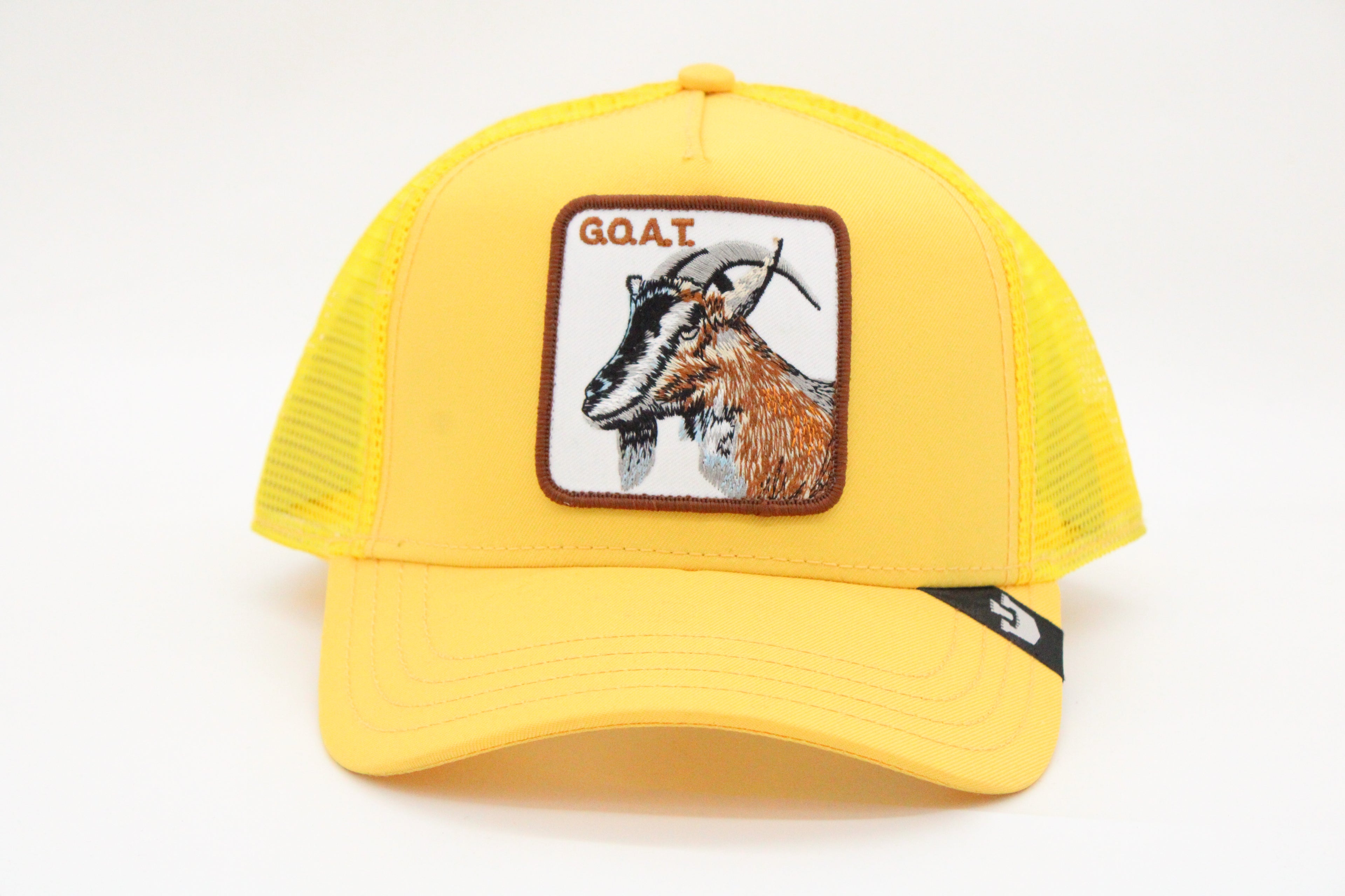 Gorra Goorin Bros "G.O.A.T. Amarilla"
