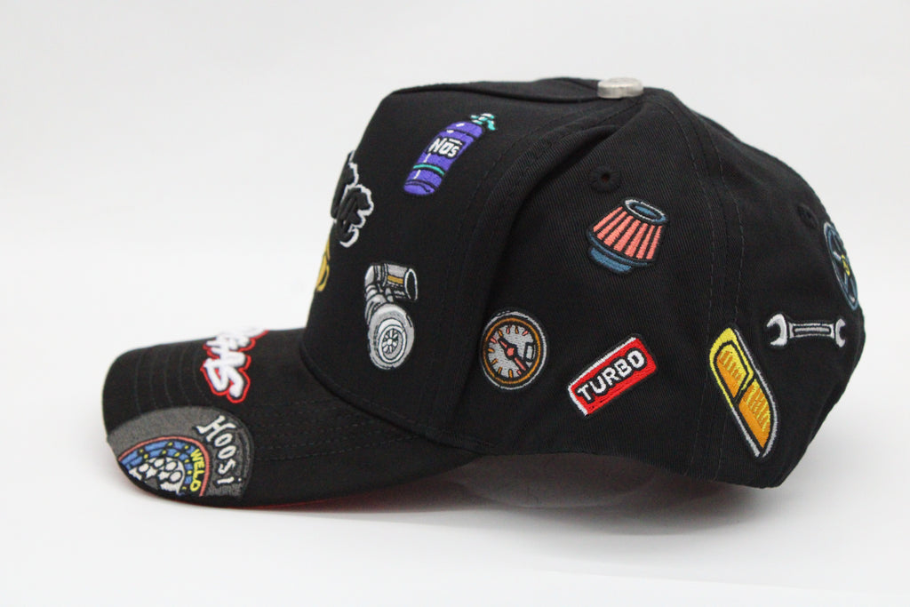 Gorra Toto Hats "Al- Over x On D Gas"