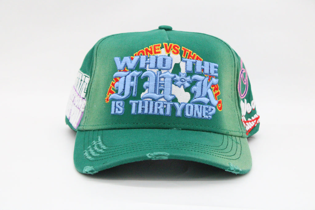 Gorra 31 Hats "Who the F*ck is Thirtyone?