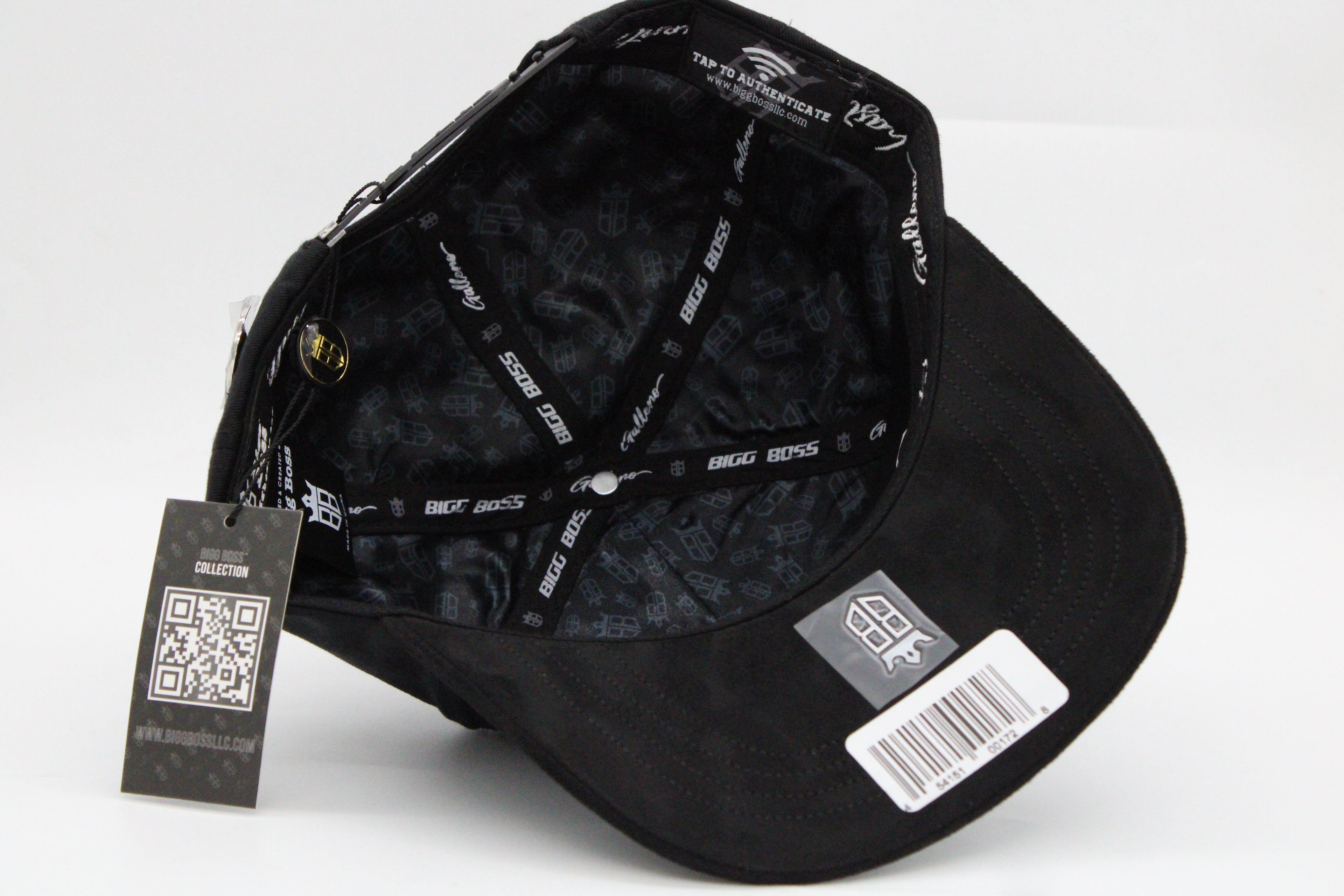 Gorra Bigg Boss "Gallo Plateado / Negra"