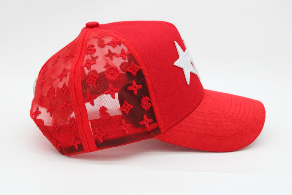 Gorra Star Hats Club “Triple Red Star"