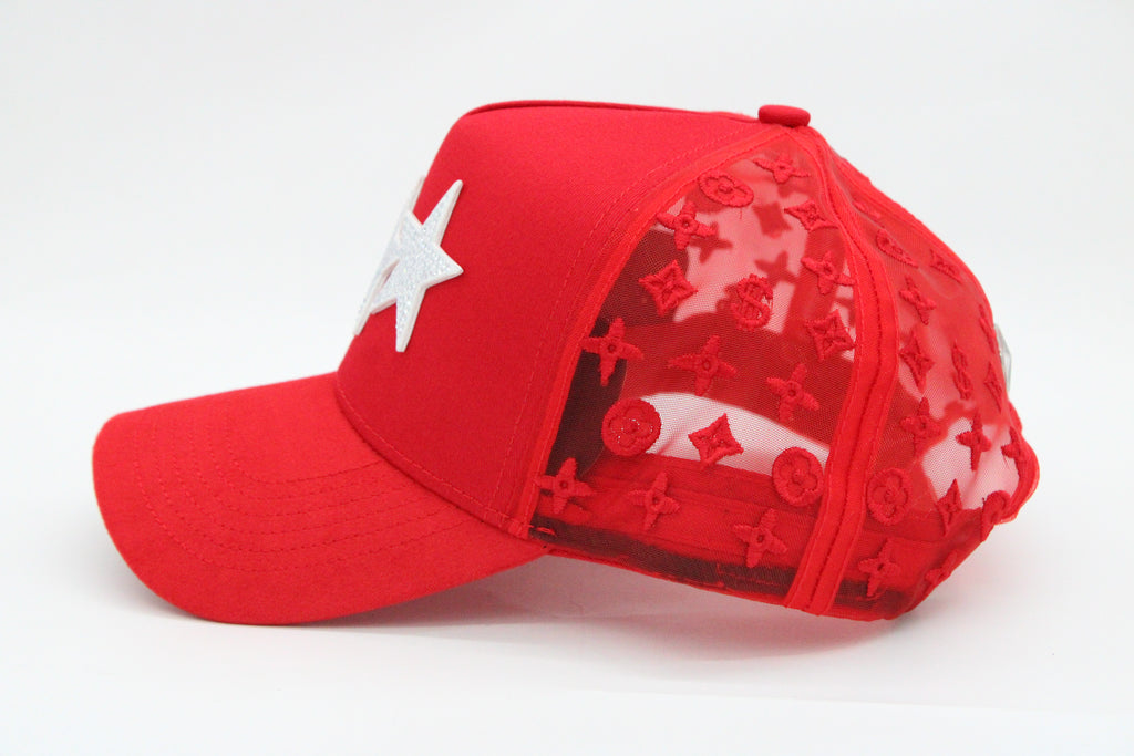 Gorra Star Hats Club “Triple Red Star"