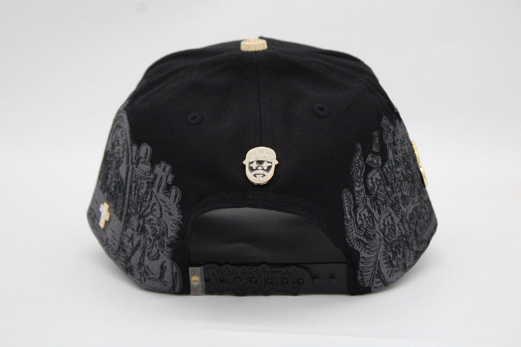 GORRA BARBAS HATS "RICH OR DEAD X RICO O MUERTO"