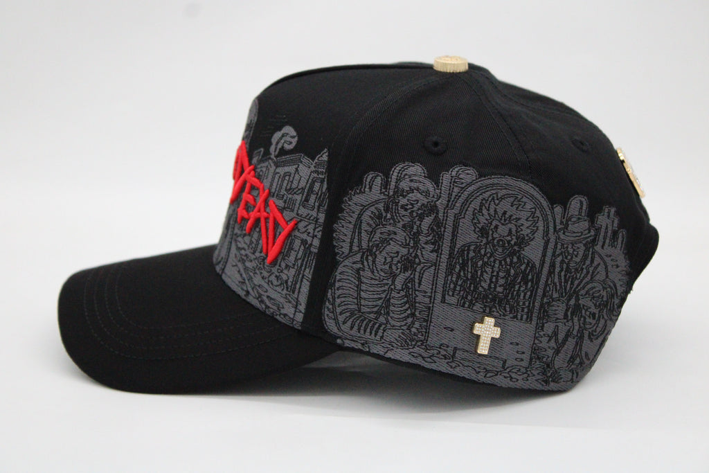 GORRA BARBAS HATS "RICH OR DEAD X RICO O MUERTO"