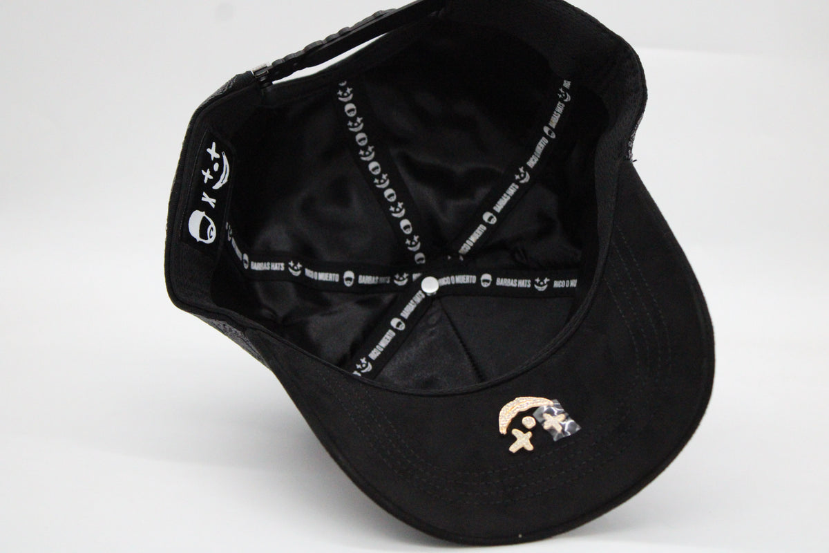 GORRA BARBAS HATS "RICH OR DEAD X RICO O MUERTO"