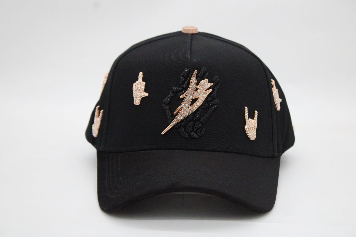 GORRA BARBAS HATS "B SKULL X RICO O MUERTO"
