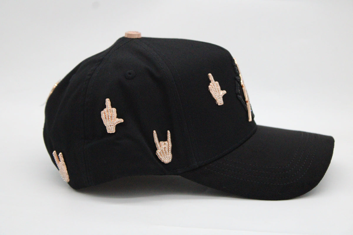 GORRA BARBAS HATS "B SKULL X RICO O MUERTO"