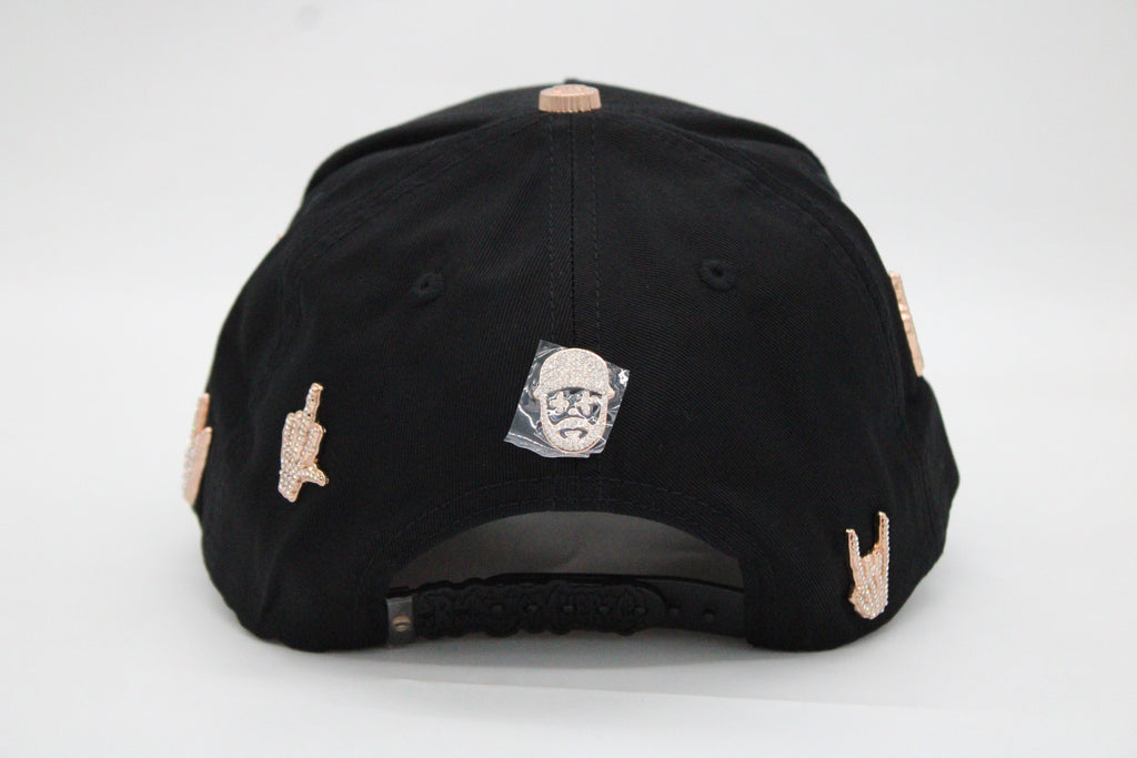 GORRA BARBAS HATS "B SKULL X RICO O MUERTO"