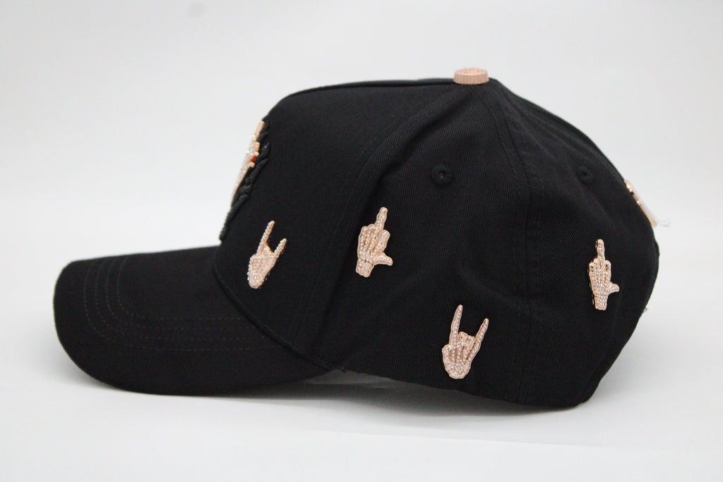 GORRA BARBAS HATS "B SKULL X RICO O MUERTO"