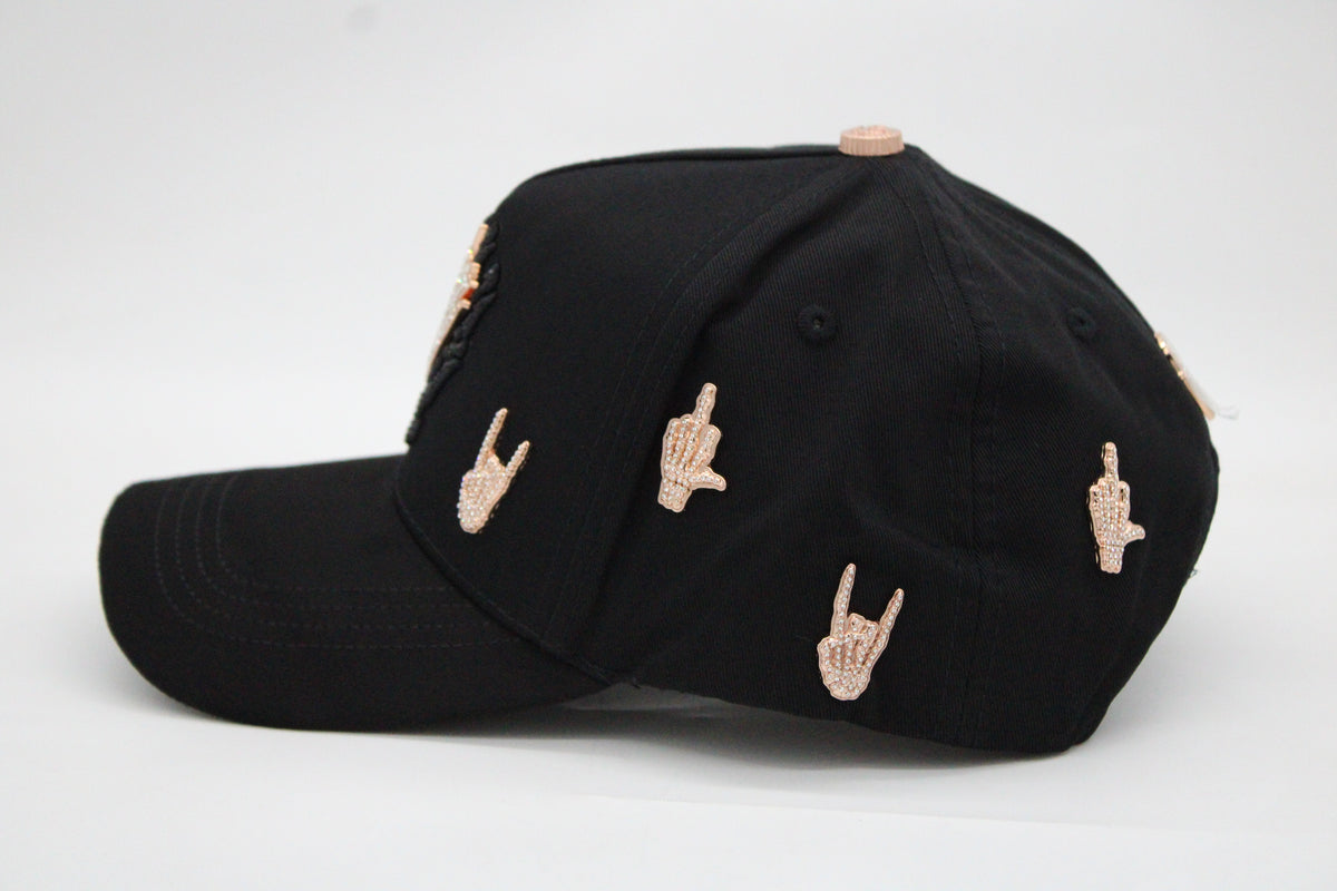 GORRA BARBAS HATS "B SKULL X RICO O MUERTO"