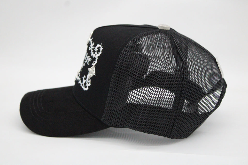 GORRA BARBAS HATS "RICHLIFE BLACK X RICO O MUERTO"