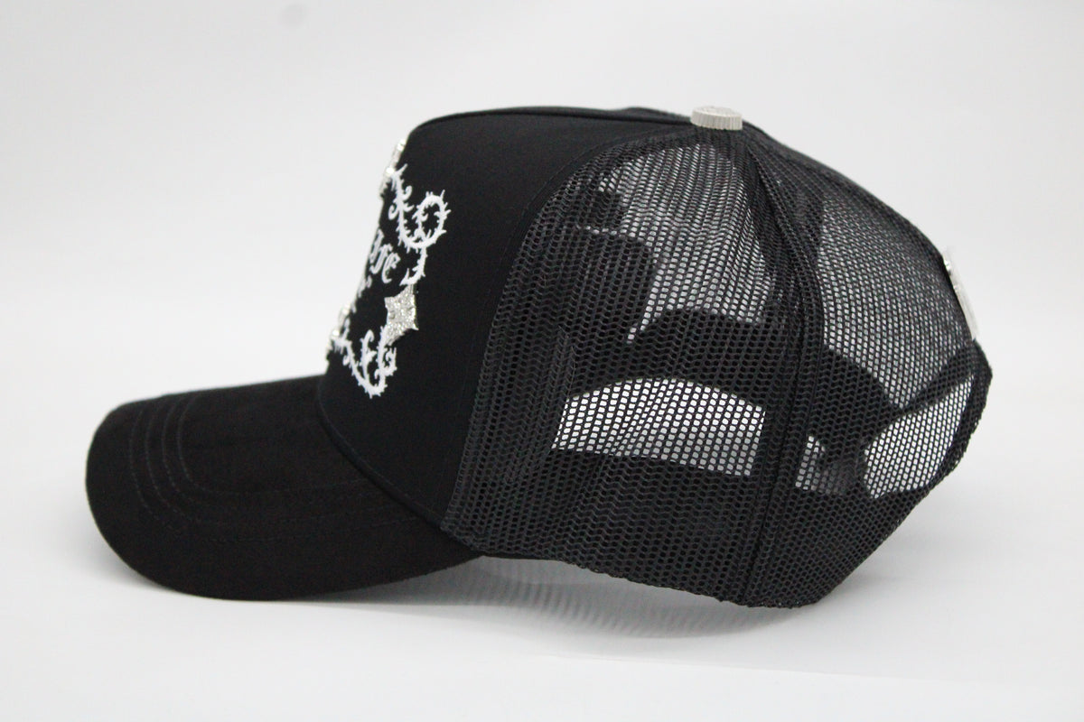 GORRA BARBAS HATS "RICHLIFE BLACK X RICO O MUERTO"