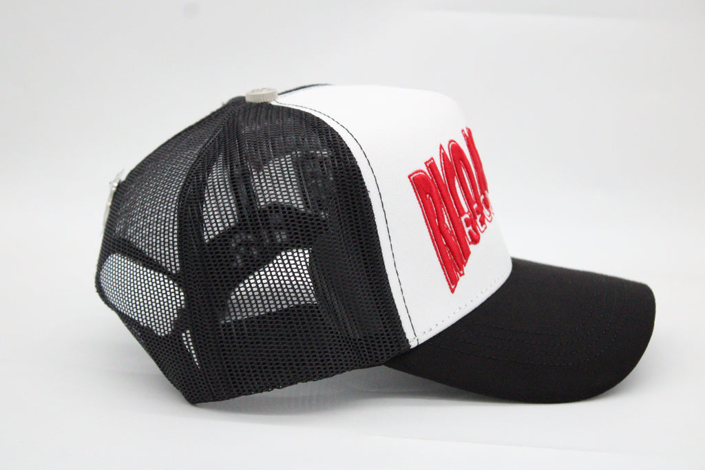 GORRA BARBAS HATS "ROM RECORDS X RICO O MUERTO"
