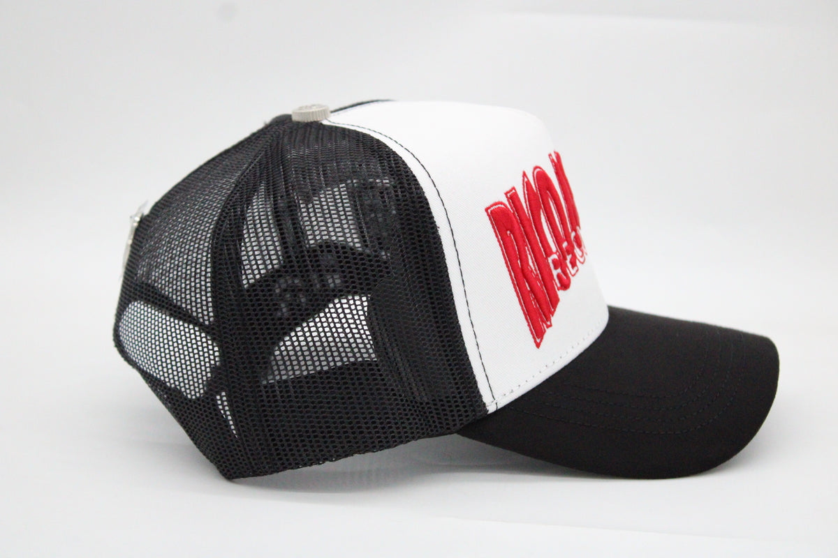 GORRA BARBAS HATS "ROM RECORDS X RICO O MUERTO"