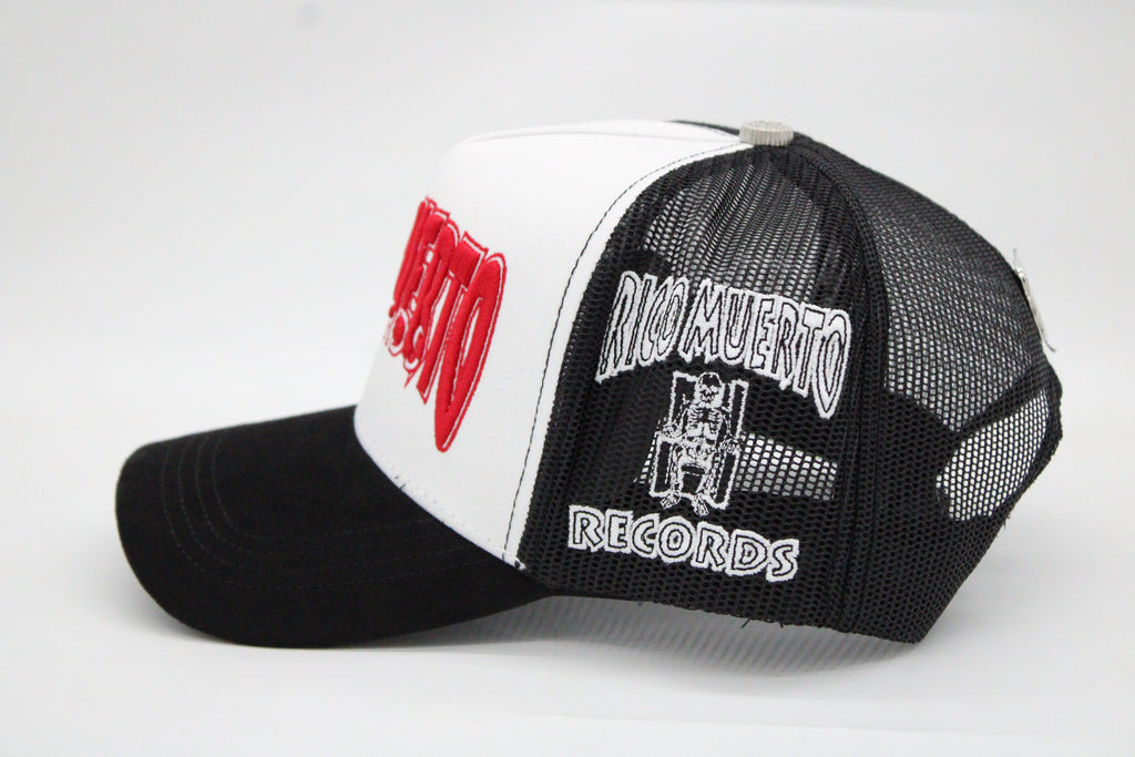 GORRA BARBAS HATS "ROM RECORDS X RICO O MUERTO"