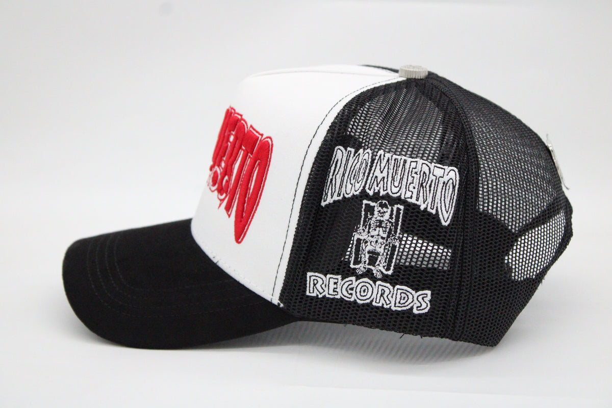 GORRA BARBAS HATS "ROM RECORDS X RICO O MUERTO"